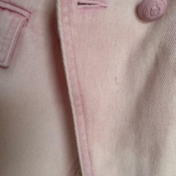 Generation Love Baby Pink Denim Double Breasted Blazer - Picture 10 of 16